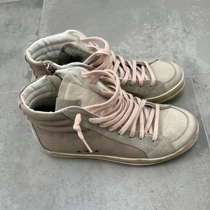 GUC P448 Suede High Tops Shoes Size 36 Womens 6.5